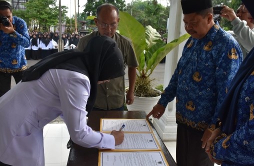 Pengambilan Sumpah Dan Penyerahan SK Pengangkatan P3K Formasi Tahun 2023