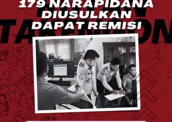 Rutan Takengon Usul 179 WBP Untuk Dapat Remisi Khusus Hari Raya Idul Fitri 1445 H