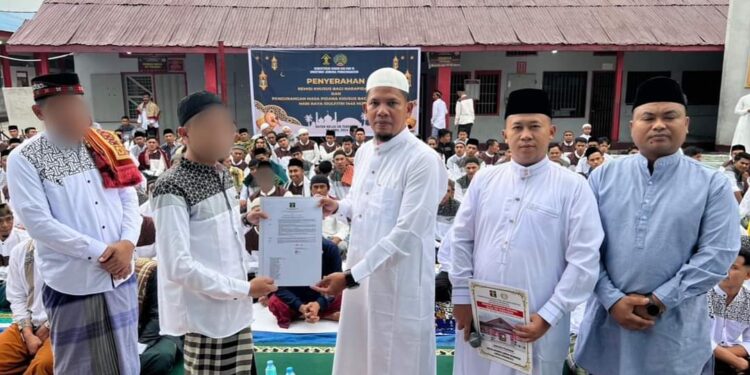 177 Warga Binaan Rutan Takengon Terima Remisi Lebaran
