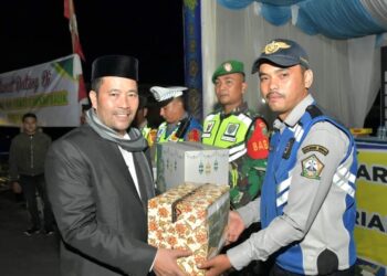 Takbir keliling, Forkopimda Plus Bener Meriah Sapa Masyarakat Dan Pastikan Arus Mudik Berjalan Lancar
