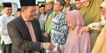 Terima Gaji THR ASN, Pemkab Bener Meriah santuni 400 Fakir Miskin Se-Kabupaten