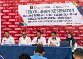 “Pemasyarakatan Sehat”: HBP ke 60, Rutan Takengon Gelar Penyuluhan Kesehatan Terkait PHBS