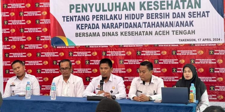 “Pemasyarakatan Sehat”: HBP ke 60, Rutan Takengon Gelar Penyuluhan Kesehatan Terkait PHBS