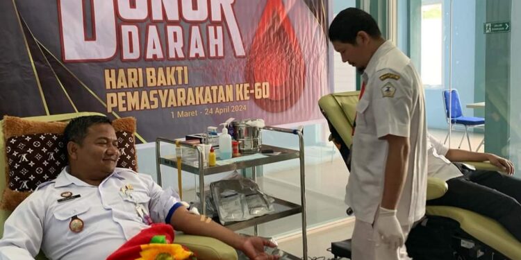 HBP Ke-60, Rutan Bener Meriah Laksanakan Donor Darah