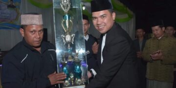 Pj. Sekda Khairmansyah Resmi Tutup MTQ Kecamatan Bener Kelipah, Kampung BKU Juara Umum