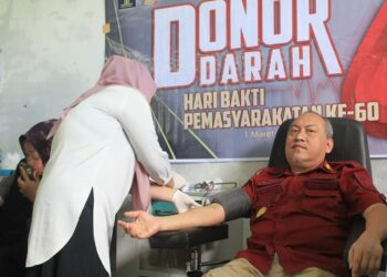 Peringati HBP Ke-60, Petugas Lapas Kutacane Lakukan Aksi Donor Darah