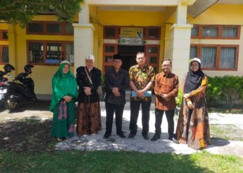 Pendamping Sertifikat Halal KUA Pegasing Melakukan Survey Kantin MAN 3 Aceh Tengah 