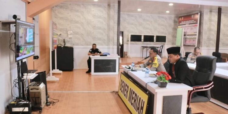 Pj. Sekda Khairmansyah Mengikuti MoU Pembangunan Pertanian Kementan RI dan POLRI Secara Virtual