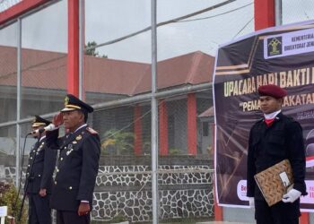 Peringati HBP Ke 60, Rutan Bener Meriah Gelar Upacara Dan Syukuran