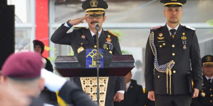 Kakanwil Kemenkumham Aceh Pimpin Upacara HBP Ke 60 Di Lapas Banda Aceh