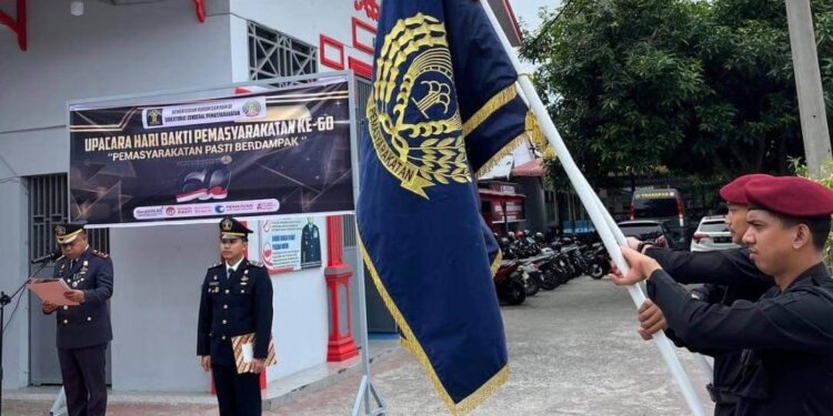 Puncak Peringatan HBP Ke 60, Lapas Bireuen Gelar Upacara Dan Tasyakuran