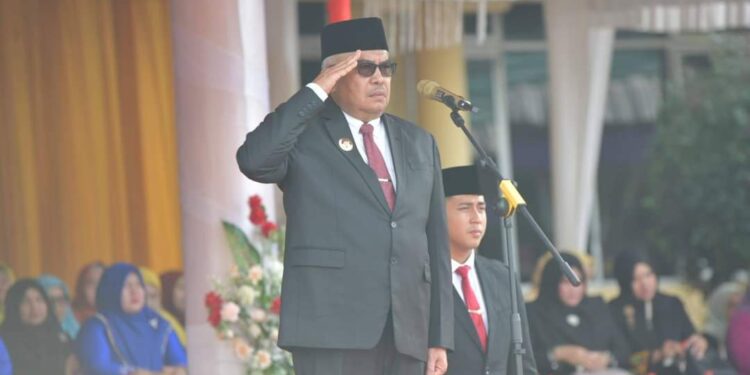 Pj Gubernur Aceh Bustami Hamzah Jadi Irup Pada Momen Hari Jadi Ke 25 Aceh Singkil