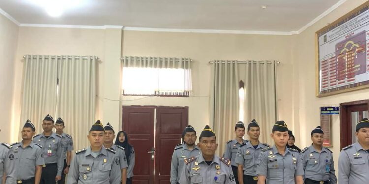 Upacara Peringatan HBP Ke 60 Kementerian Hukum Dan HAM RI