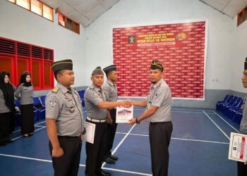 Apel Penyematan Kenaikan Pangkat Pegawai Rutan Kelas IIB Takengon