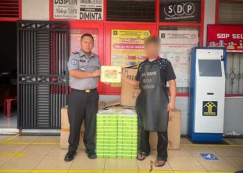 Optimalkan Pelayanan Makanan WBP, Rutan Takengon Bagikan Ompreng Baru