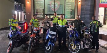 Lagi Lagi, Satlantas Polres Aceh Tengah Amankan 6 Sepeda Motor Knalpot Brong Dalam Patroli Balap Liar