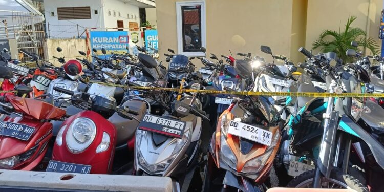 Konvoi Takjil Di Makassar Ternyata Berkedok, Polrestabes Amankan Ratusan Kendaraan Bermotor