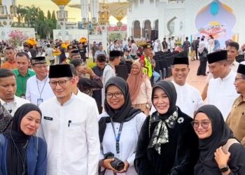 Menparekraf RI Sandiaga Uno Tutup Acara Aceh Ramadhan Festival 2024 Di MRB