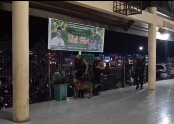 Melakukan Patroli Dan sterilisasi di Terminal Regional Daya