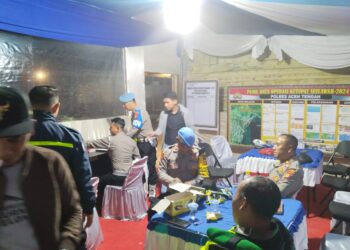 Optimalkan Tugas Pelayanan, Propam Polres Aceh Tengah Rutin Cek Personil Pos Pam Dan Pos Yan