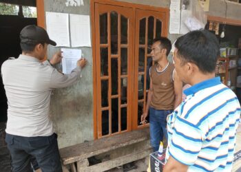 Kapolsek Di Aceh Tengah Sosialisasi Penerimaan Calon Anggota Polri Di Sekolah Dan Kepada Masyarakat