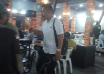 Danki Brimob Kompi 2 Atim Gelar Acara Halal Bi Halal Bersama Insan Pers Di Cafe Merdeka,