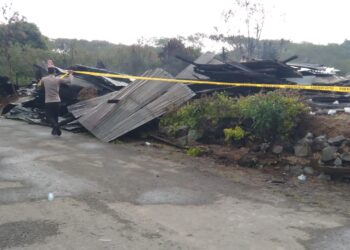 Kebakaran Di Bener Meriah, Empat Unit Rumah, Satu Dayah Dan Satu Musola Hangus Dilalap Api