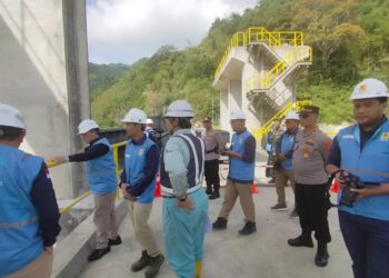 Kunker Dirjen Ketenagalistrikan Kementerian ESDM RI, Polres Aceh Tengah Lakukan Pengamanan