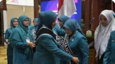 Cut Rezky Handayani Dikukuhkan Jadi Pj Ketua Pembina Posyandu Aceh Besar