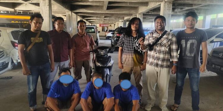 Polres Aceh Tenggara Tangkap Tiga Tersangka Curanmor Di Desa Kuta Ujung