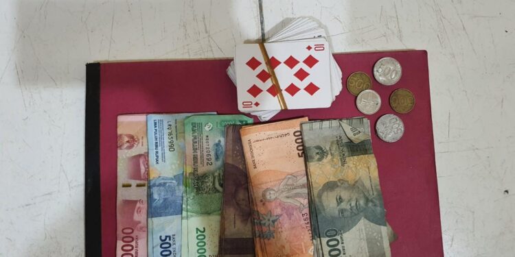 Tim Gabungan Amankan 4 Orang Saat Main Judi di Langsa, Diantaranya 2 Wanita