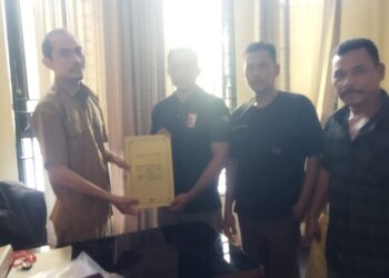 BPG, Pemuda Dan Tokoh Masyarakat Laporkan Temuan ADD Lae Langge Ke Kejaksaan