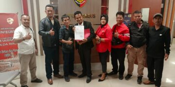 Teva Iris Resmi Dilaporkan Ke Mapolda Riau, AMI Tidak Akan Mundur Selangkahpun