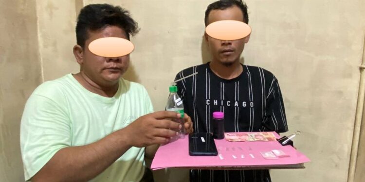 Satnarkoba Polres Aceh Tenggara Meringkus 2 Tersangka Penyalahgunaan Sabu