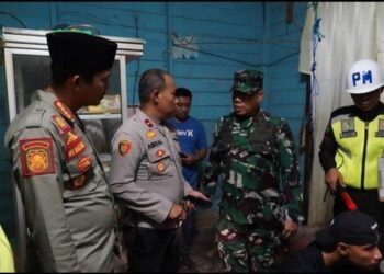 Untuk Menciptakan Situasi Aman Dan Kondusif Kota Lhokseumawe, TNI – Polri Patroli Bersama Satpol PP