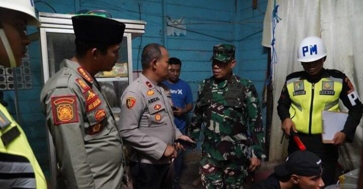Untuk Menciptakan Situasi Aman Dan Kondusif Kota Lhokseumawe, TNI – Polri Patroli Bersama Satpol PP