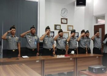 Kantor Imigrasi Takengon Mengikuti Apel Kesiapan Pengamanan Hari Idul Fitri 1445 H