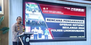 Operasi Ketupat Idul Fitri 1445 H, Polres Lhokseumawe bangun 4 Pos Pengamanan Plus Pos Pantau Pariwisata
