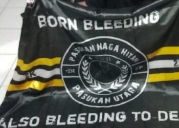 URC Polres Lhokseumawe mengamankan 6 Remaja Menamakan Geng Pasukan Naga Hitam