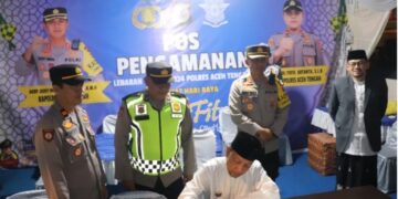 Pj. Bupati Aceh Tengah T Mirzuan Cek Pospam Dan Posyan Malam Takbiran