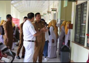 Pj Wali Kota A Hanan Sidak Kantor Pemerintahan Kota Lhokseumawe