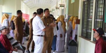 Pj Wali Kota A Hanan Sidak Kantor Pemerintahan Kota Lhokseumawe