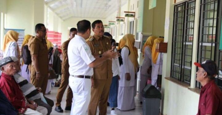 Pj Wali Kota A Hanan Sidak Kantor Pemerintahan Kota Lhokseumawe
