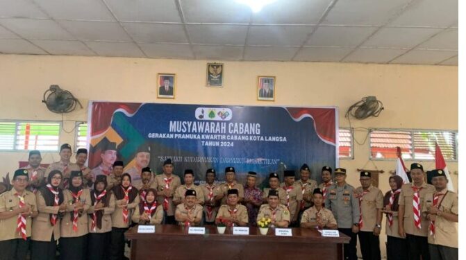 Maimul Mahdi, S.Sos Terpilih Aklamasi Pimpin Pramuka Langsa