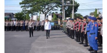 Pj. Walikota Langsa Pimpin Apel Pasukan Ketupat Seulawah Tahun 2024