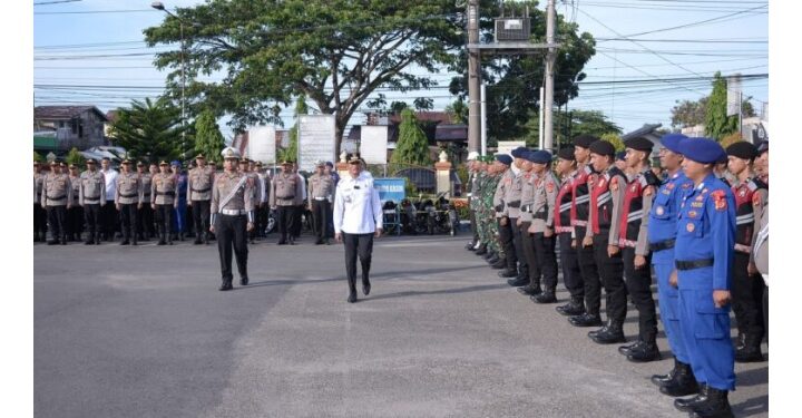 Pj. Walikota Langsa Pimpin Apel Pasukan Ketupat Seulawah Tahun 2024