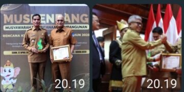 Kota Langsa Berhasil Meraih Penghargaan Anugerah Perencanaan Prof. A. Majid Ibrahim Ke X Kategori Kota Terbaik Satu