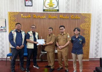 Menyahuti Imbauan Pj. Bupati Aceh Tamiang, Sejumlah Perusahaan Menyetorkan zakat Ke Baitul Mal