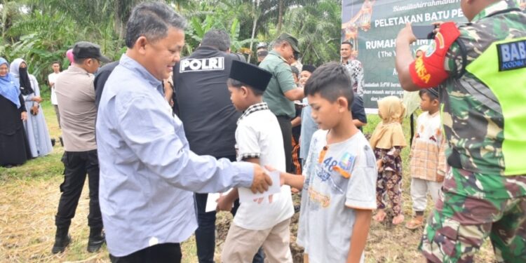 Pj Bupati Asra Apresiasi Pendirian Rumah Yatim Pertama Di Aceh Tamiang