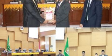 LKPJ 2023, Sekda Pidie Sampaikan Rancangan Qanun Legislasi